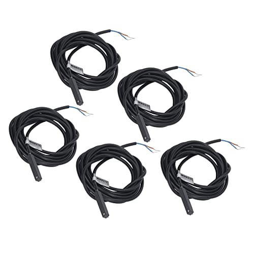 Commutateur de capteur magnétique normalement ouvert inductif de proximité 2 fils 5pcs