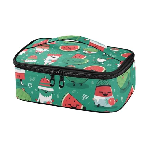 Mnsruu Small Portable Insulated Lunch Bag,Watermelonv Porter Thermal Lunch Box Cooler Bag for Work Office School Mnsruu Small Portable Insulated Lunch Bag,Watermelonv Porter Thermal Lunch Box Cooler Bag for Work Office School