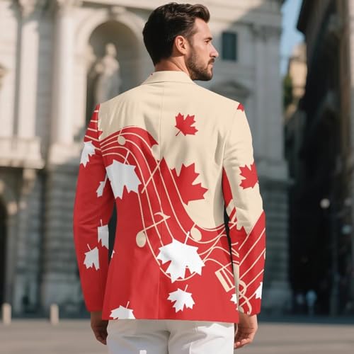 Mens Blazer Casual Linen Sport Coat Jacket for Men, 1 Buttons Long-Sleeved Blazer for Business, Wedding3