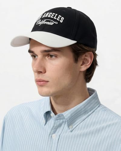 Image of Nobero Caps for Men | Premium Cotton Baseball Cap | Sports Cap for Men with Adjustable Strap | Stylish Casual Everyday Wear Cap | Breathable Unisex Lightweight Cap