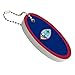 GRAPHICS & MORE Guam US Territory Flag Floating Keychain Oval Foam Fishing Boat Buoy Key Float