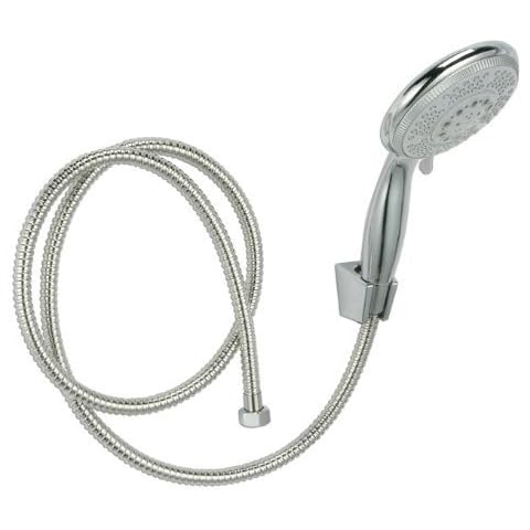 XXL Shower Head - 5 Different Spray and Holster Set 1.50 m Shower Hose Cover