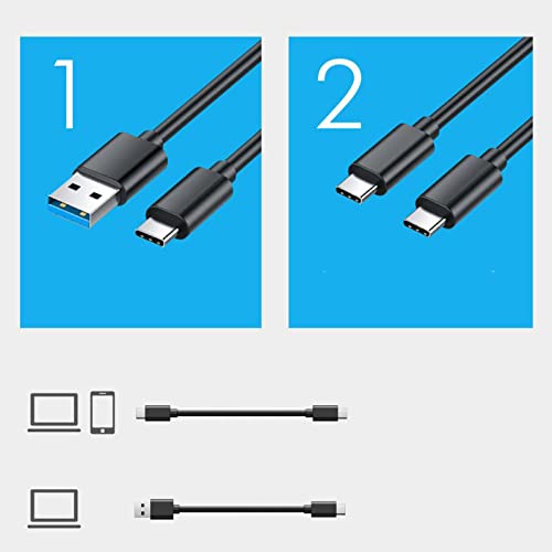 Carcasa aluminio para SSD M.2 NVMe 2230 USB Tipo-C miniatura 4