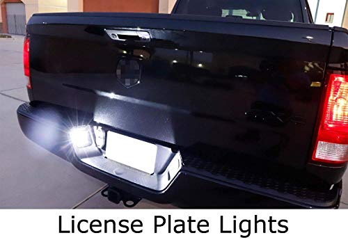 Kit Combo 6 Piezas Luz LED Xenón Blanco para Toyota Tundra miniatura 4