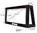 PPXIA Blow Up Projector Screen Outdoor 33ft Supports Front and Rear Projection, Extra Large Inflatable Projector Screen with Air Blower for Outside Movie Nights Home Theater Backyards Pool Party Fun