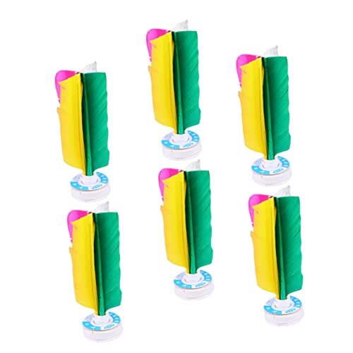 BRIGHTFUFU 6 Pcs Badminton Shuttlecock Dark Fitness Shuttlecock for Indoor Outdoor Play