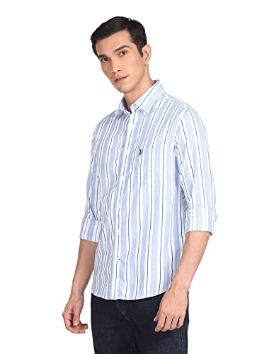 Image of U.S. POLO ASSN. Men's Cotton Slim Fit Shirt
