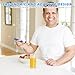 5 PCS No-Cut Foam Grip Tubing - 5 Size Adaptive Handle Grips for Utensils, Foam Tubes Grip Aid, Cutlery Padding Grip Handle, Easy Install Padding for Elderly, Disabled & Arthritis Sufferers