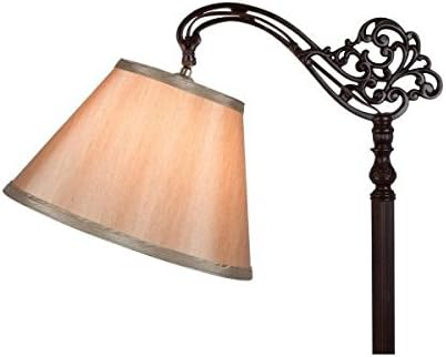 Upgradelights Marigold Shantung Silk 12 Inch Uno Lamp Shade Replacement 6x12x8