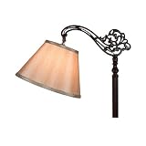 Upgradelights Marigold Shantung Silk 12 Inch Uno Lamp Shade Replacement 6x12x8