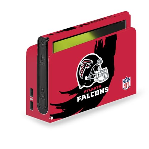 Nintendo Switch OLED Skin NFL Atlanta Falcons par Head Case Designs