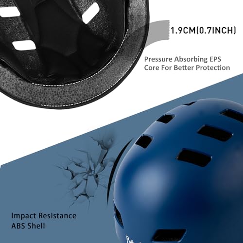 Image of Skateboard Bike Helmet,3 Sizes for Adults Youth Teen Kids Toddler | Adjustable for Men Women Boys Girls,Safety Certified Multi-Sport for Scooter Skate Bicycle Skating Rollerblading