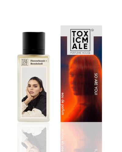 Image of TOXICMALE Flowerbomb + Bombshell | Perfect Long lasting Women's perfume for Daily use| perfumes for Women | Gift for her | TMA22 | 50 ml perfume | TM Perfume House