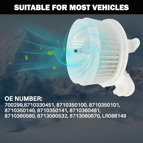 Image of 700299 AC Heater Blower Motor Fan Assembly Fit for Lexus gs300 2006 ,gs350 2007-2011 ,gs430 2006-2007 ,gs450h 2007-2011 ,gs460 2008-2011, is f 2008-2014 ,is 250 Convertible is250 is350