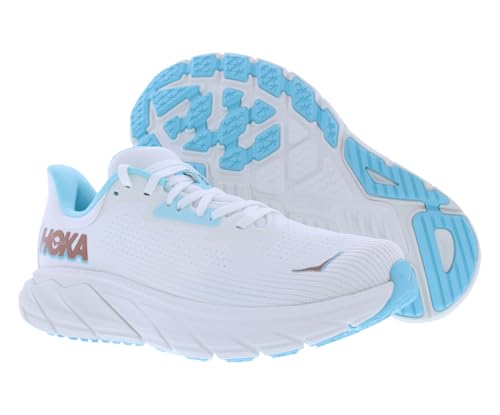 Hoka Women's Arahi 7 Frost/Rose Gold 9 Medium