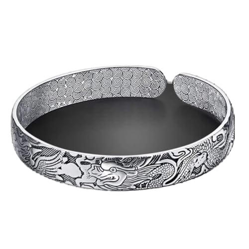 Ibralet 925 Sterling Silber Armband, Männer Und Frauen Vintage Thai Silber...