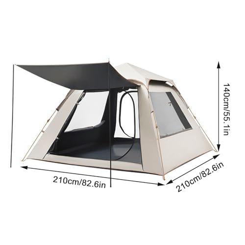 Carpa ligera para exterior con porche y malla miniatura 2