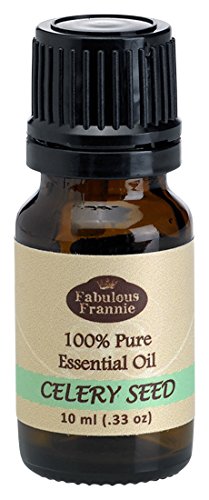 Fabulous Frannie Celery Seed 100% Pure, Undiluted Essential Oil Therapeutic Grade - 10ml- Great for Aromatherapy!