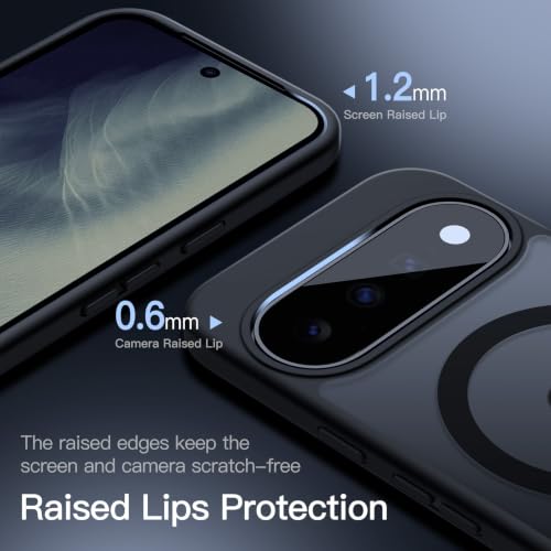 Image of JETech Magnetic Matte Case for Google Pixel 11, Black