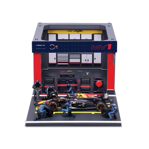 Modelo de Auto de Carreras F1 RB20 1/43 con Figuras miniatura 2