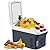 TREFAN 12 Liter/Quart Electric Cooler & Warmer 12v Car Cooler Plug in Portable Car Cooler with AC/DC Mini Fridge for Car/Camping/Travel/Truck