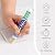 Grout Pen Cream Tile Paint Marker: Waterproof Grout Paint, Tile Grout Colorant and Sealer Pen - Narrow 5mm, 2 Pack with Extra Tips (7mL) - Cream