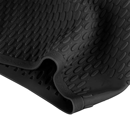 VGEBY Traling Silicone Swimming Cap Adult, Lightweight Bathing Caps, Unisex lexible Waterproof Swimming Cap Head Cover Swim Caps(black) Swimming equipment Water Sports - Image 2