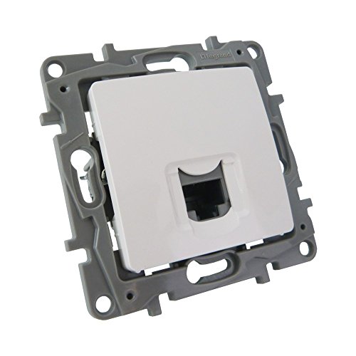 Legrand Niloe 764571 2918 Prise réseau RJ45 Keystone Cat 5 UTP - blanc