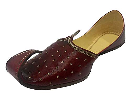 Step n Style Maharaja Look Old Mens Khussa Shoes Mojari Punjabi Jutti Ethnic Hobo