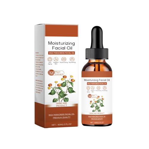 Aceite antienvejecimiento, crema hidratante antiarrugas, nutre la piel, hace desaparecer las líneas finas y las arrugas, reafirmante e hidratante, aceite facial HzN864 (café, 60 ml)