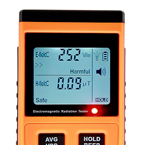 image for AMTAST Electromagnetic Radiation Tester Digital Electromagnetic Radiat