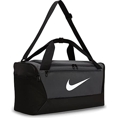 NIKE DM3976-026 NK BRSLA S DUFF - 9,5 (41L) Gym Bag Unisex Adult FLINT GREY/BLACK/WHITE Size MISC - Image 3