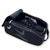 【国内検査済み】シューズケース シューズ入れ バッシュ ゴルフ シューズ袋 蒸れない 蓄光ジッパータブ