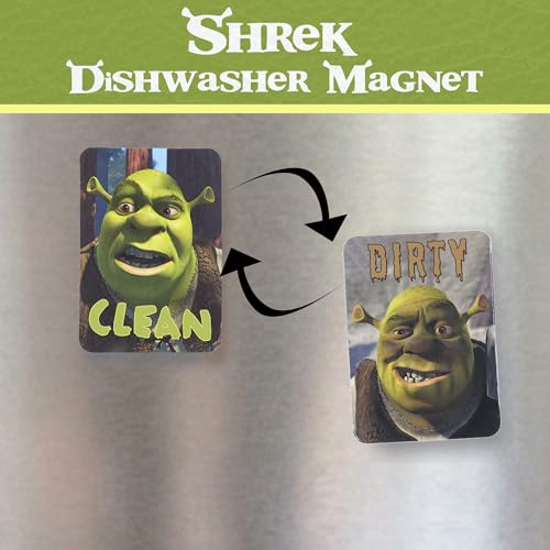 Imán decorativo para lavavajillas Shrek doble faz miniatura 2