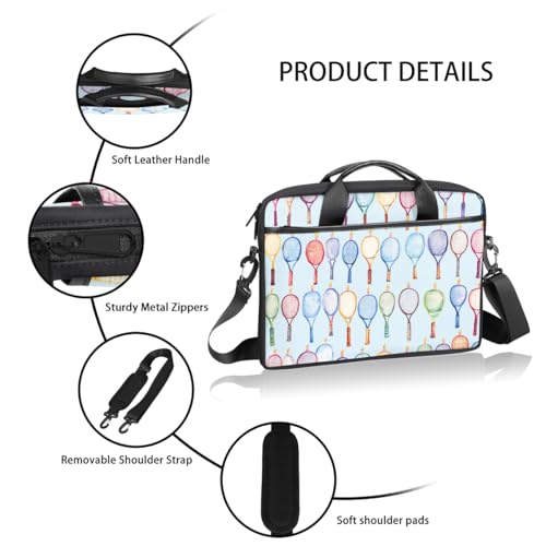 Bolso Retro para Laptop de 14 a 15 Pulgadas Unisex miniatura 4