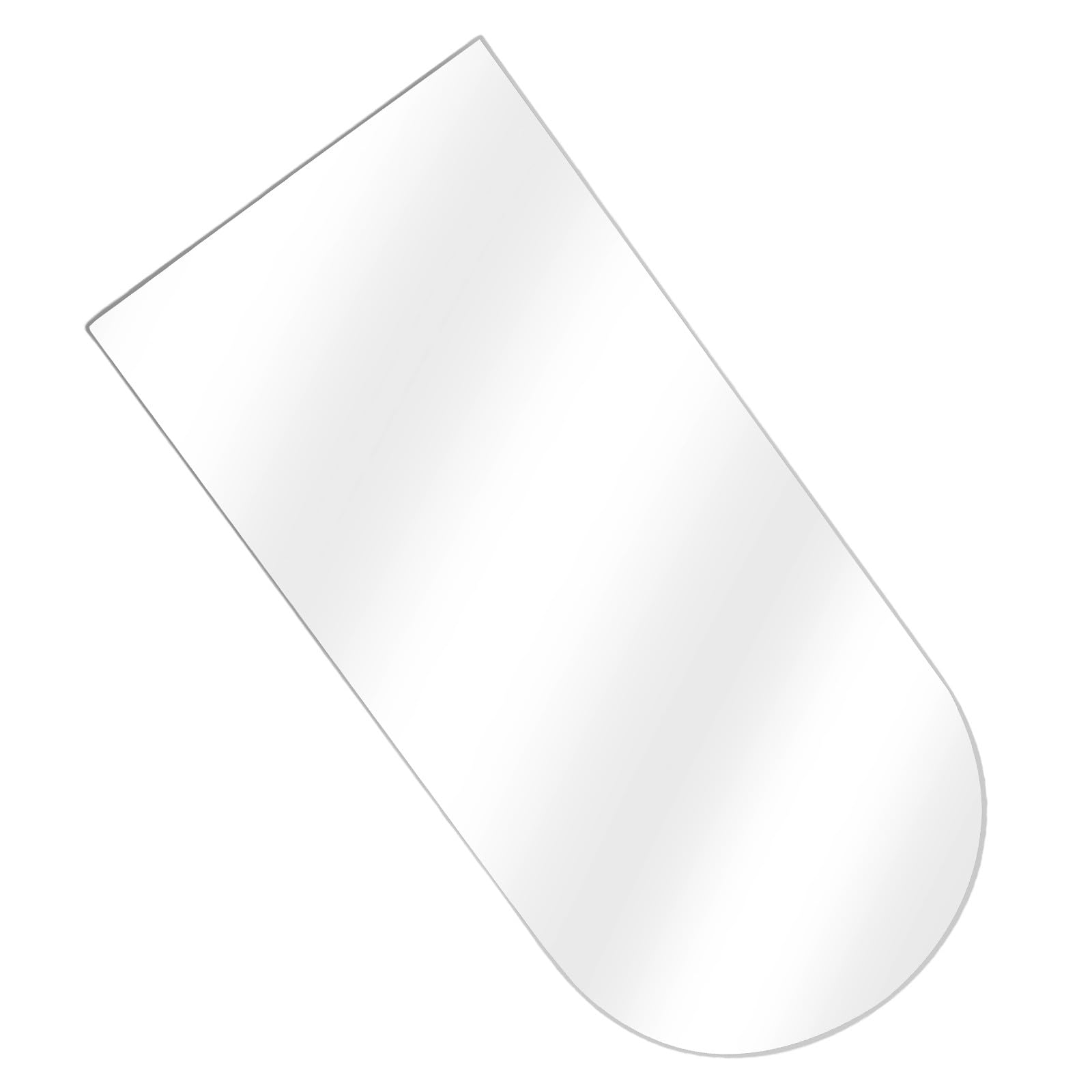 Cabilock Irregular Wall-Mounted Decorative Mirror Acrylic Stylish Makeup Mirror for Living Room Bedroom Bathroom