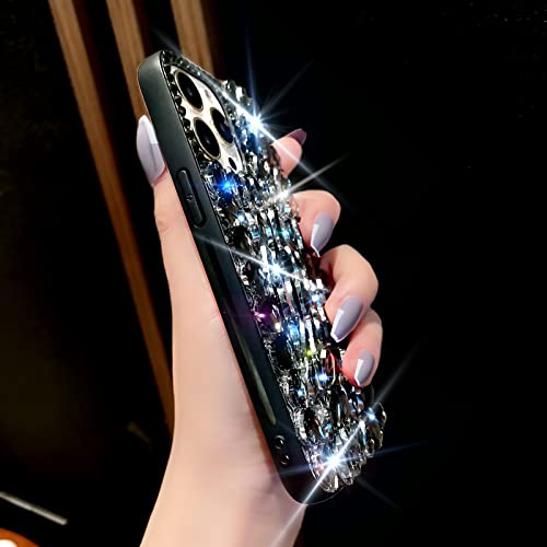 Coque iPhone 12 Pro Max strass antichoc et brillante - 4
