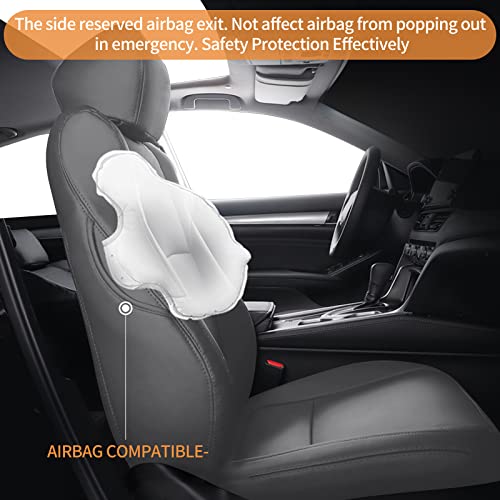 Image of AOMSAZTO Custom Fit for 2022-2024 2025 Toyota Tundra Car Seat Covers CrewMax&Double Cab,Full Set Faux Leather for Toyota Tundra Truck Pickup Seat Covers Darkgrey