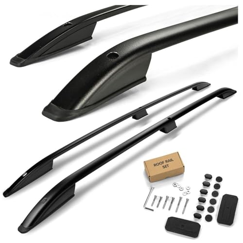 CHROMEMASTER | Les Barres de Toit Compatible avec Dacia Logan MCV Break 2007-2013; Rails de Toit Conçus pour Le Montage de Barres de Toit, de Coffres de Toit,...