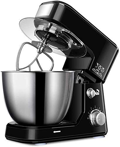 AYDQC Stand Hand Mixer Gießen Schild Eier Beater Teig Mixer Stand Mixer 4L in Küche Neigungkopf mit Edelstahlschale…