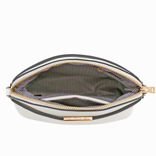 Image of FashionPuzzle Saffiano Small Dome Crossbody bag with Chain Strap