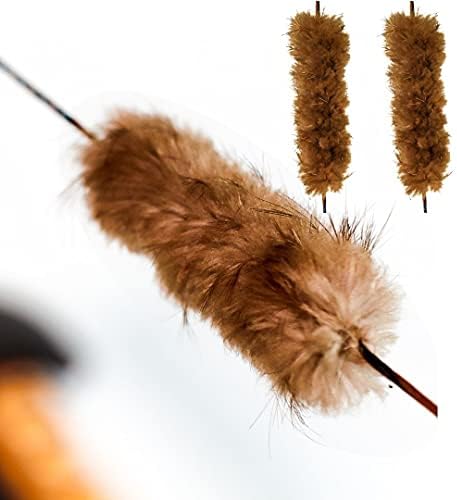 Shatterproof Archery Beaver Fur Bowstring Silencers Bow String Silencers for Recurve & Longbow Shatterproof Archery Beaver Fur Bowstring Silencers Bow String Silencers for Recurve & Longbow