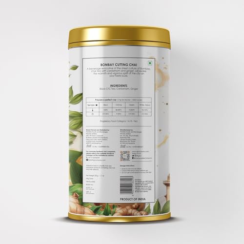 Té negro Bombay Cutting Chai 50 g lata miniatura 5