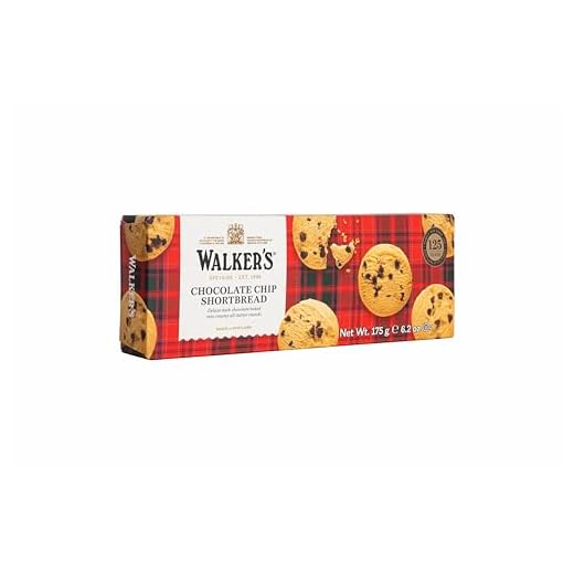Walkers Chocolate Chip Shortbread, 175g