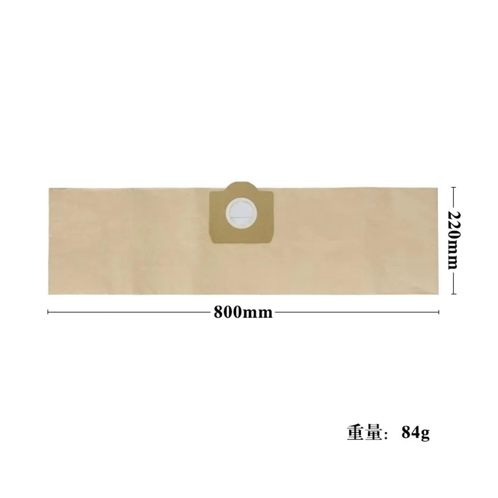 Adatto for WD3/MV3/WV3/WV4/WD3200/SE4002/A2200 Robot Aspirapolvere Sacco for la Polvere Sacco di Carta Sacco for immondizia(4 PCS)