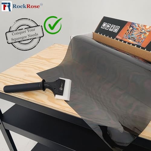 Image of RockRose 8.8'' Reinforced Plastic Handle Tool: Ideal for Tint Films & Vinyl Wrap - Durable Ergonomic Multi-Purpose Non-Slip Grip for Safety Essential Addition to Your Toolbox