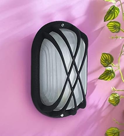 ZOREZA Bulkheads Black Wall Light for Hall, Bar, Kitchen, Bathroom