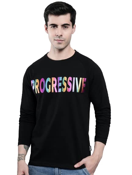 Image of THE DRY STATE Men Full Sleeve T-Shirt