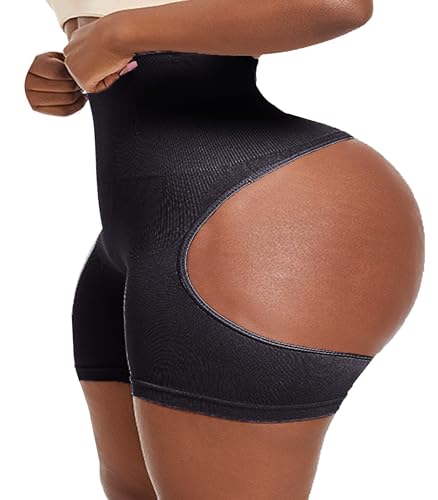 Image of Sliot Butt Lifter Panties for Women Body Shaper Tummy Control Butt Lifter Shapewear Waist Trainer with Butt Lift Underwear