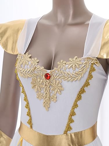 Robe de déesse grecque pour soirée romaine et Halloween